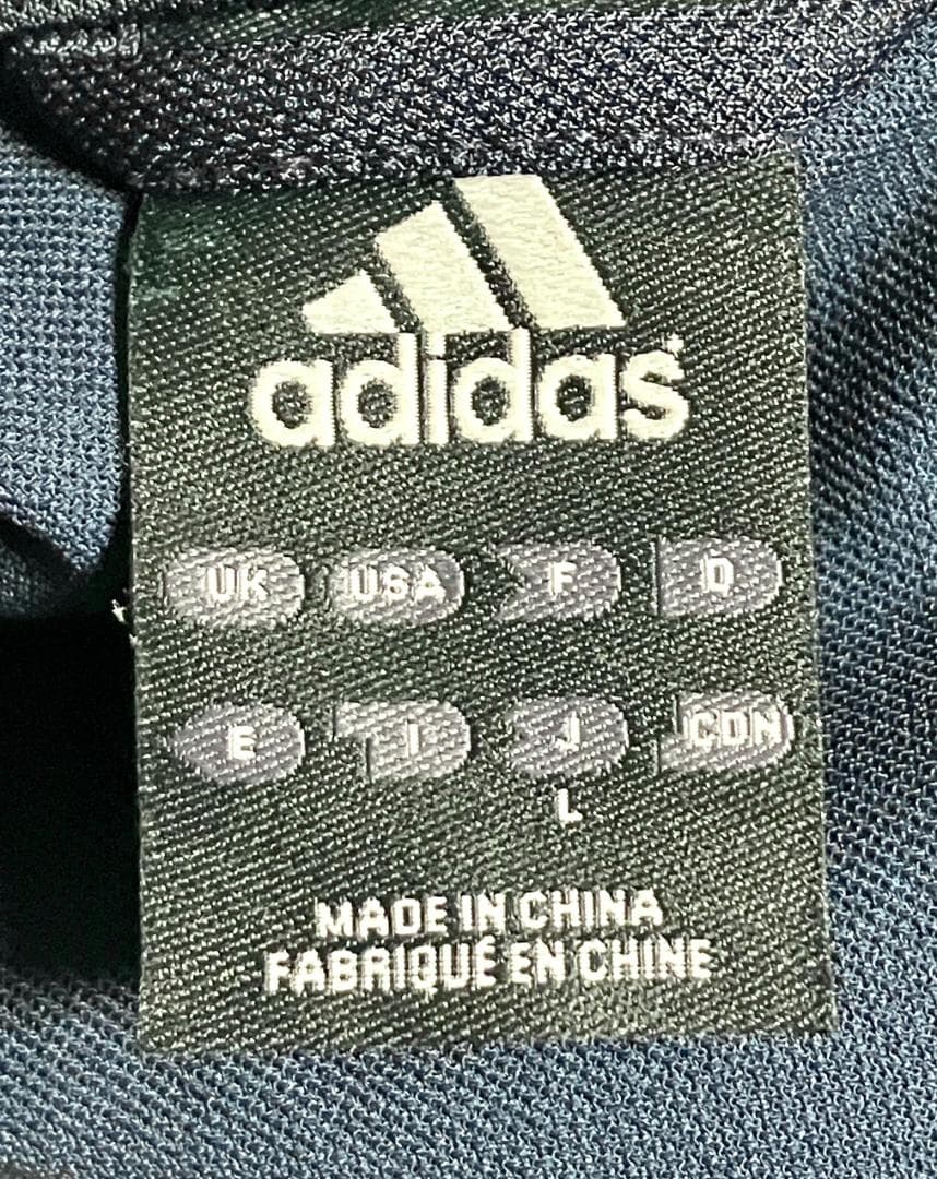 【24時間以内/匿名配送】美品 アディダス フランス代表 トラックジャケット L