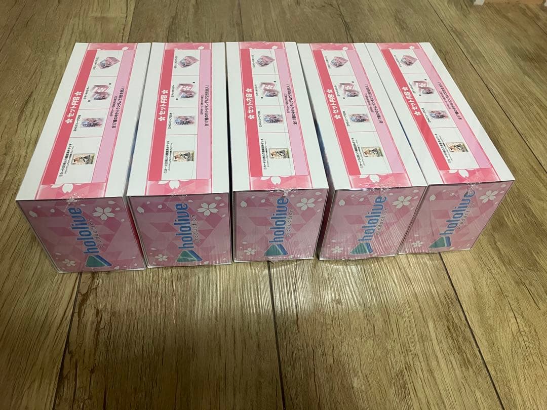 ホロライブプロダクション feat.ヴァイスシュヴァルツアンバサダー5BOX