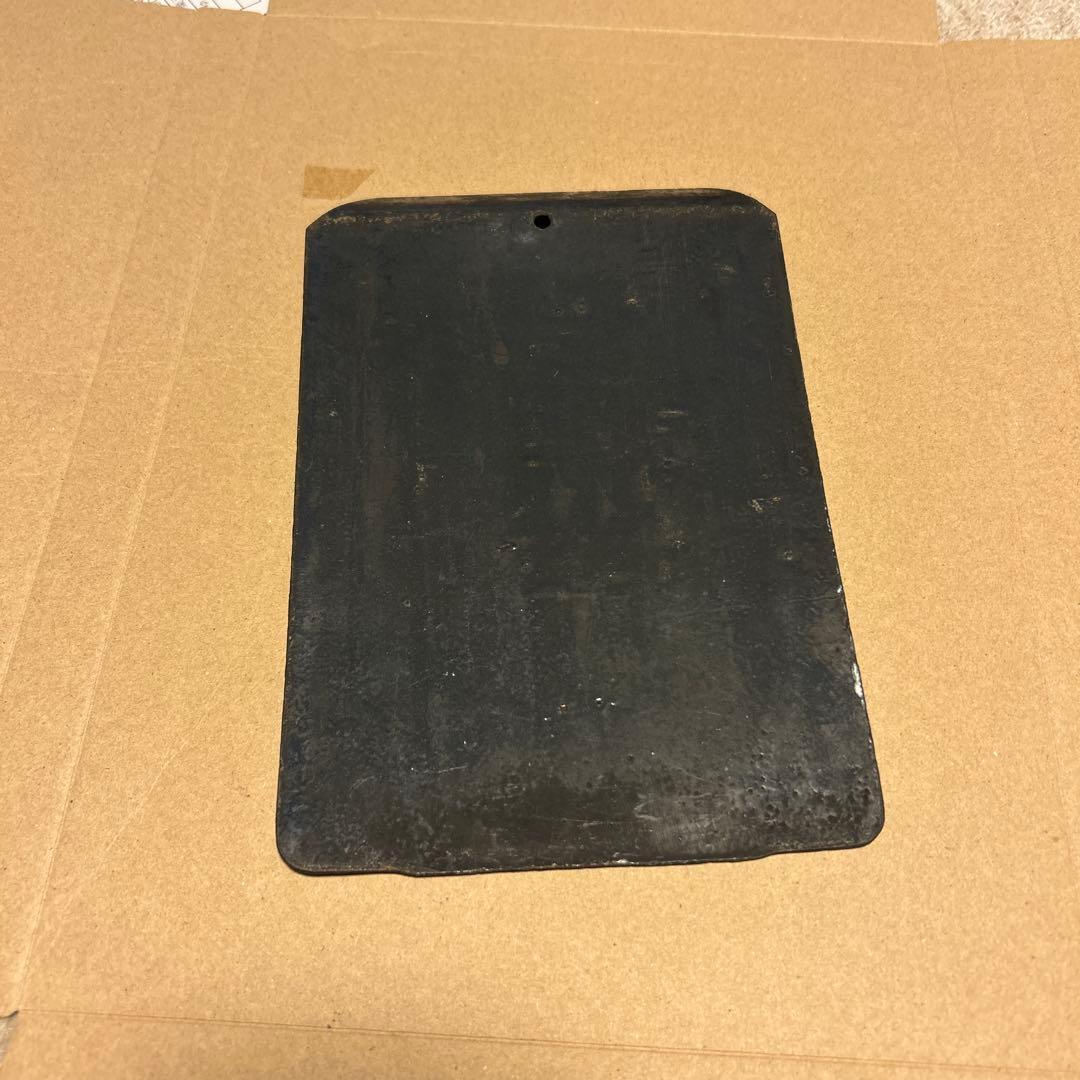 鉄道部品　区名札　函