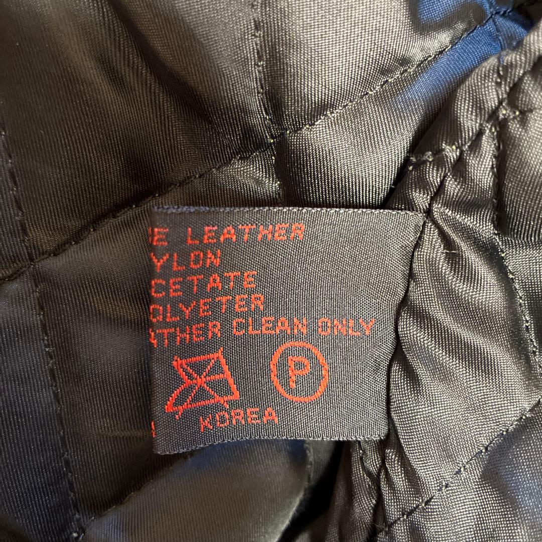 R.B.C シングルライダース レザージャケット メンズ Lsize