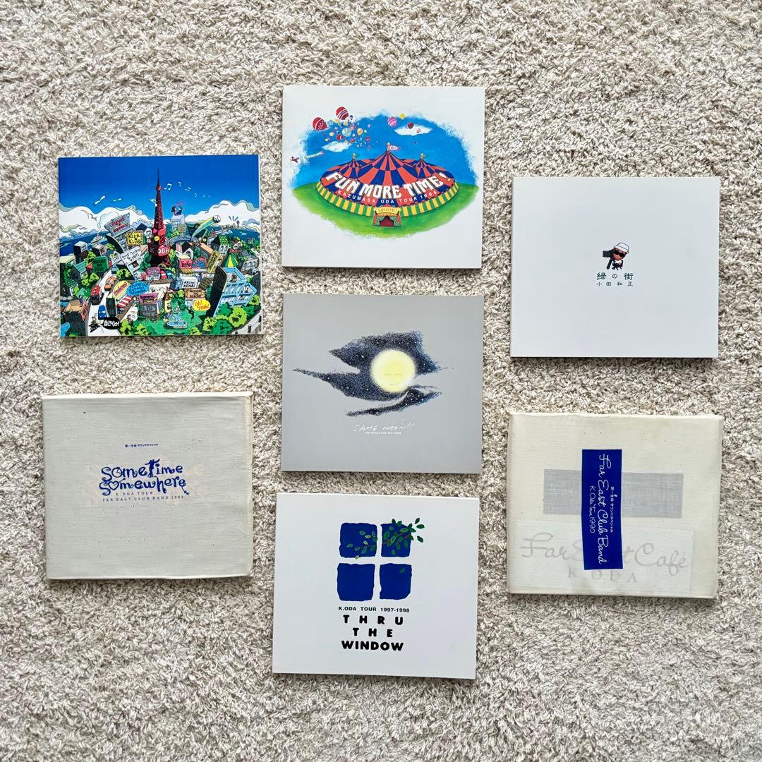 小田和正　ツアーパンフレット　1990-2002 7冊セット