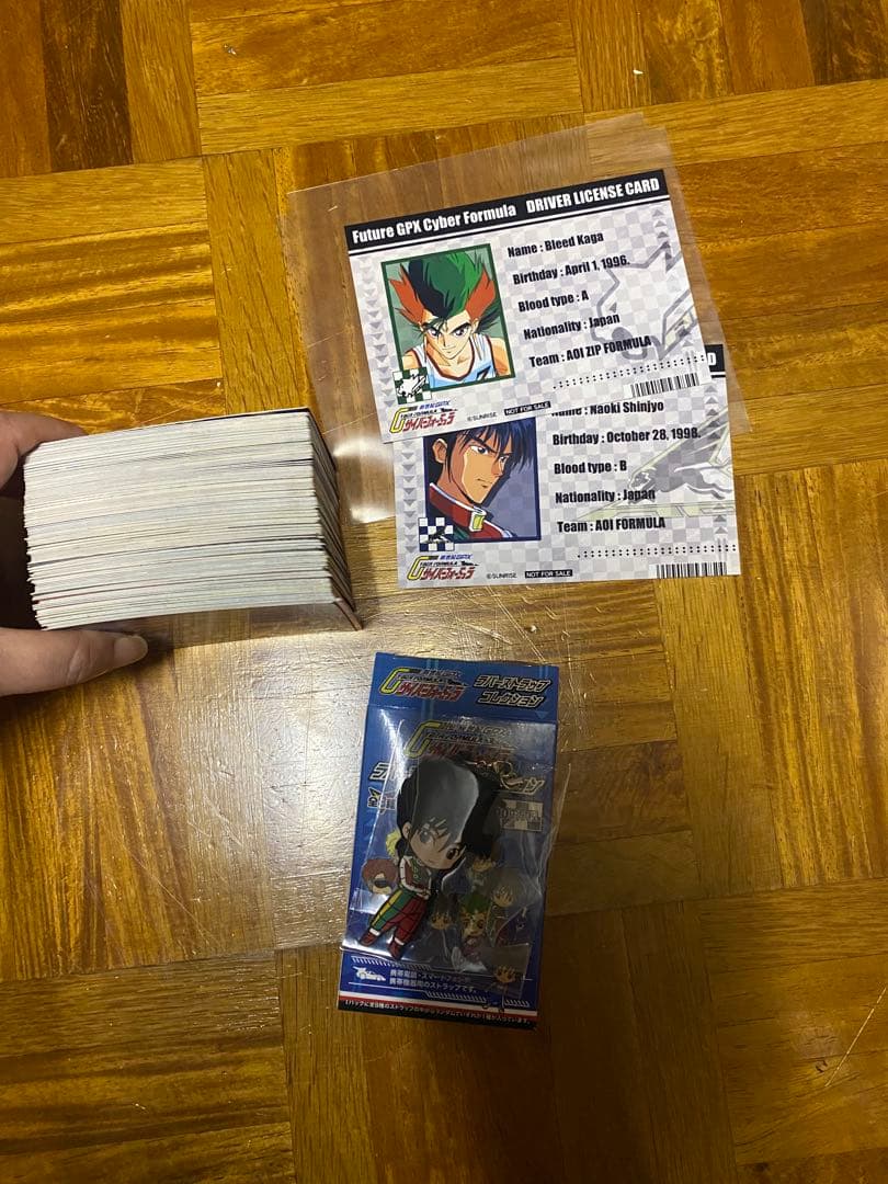 サイバーフォーミュラカード130枚以上＆グッズ