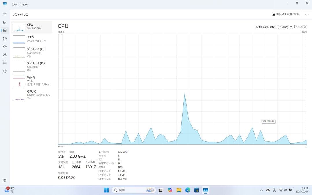 Windowsノート本体 Mouse Computer DAIV 4P i7 SSD 2TB 32GB