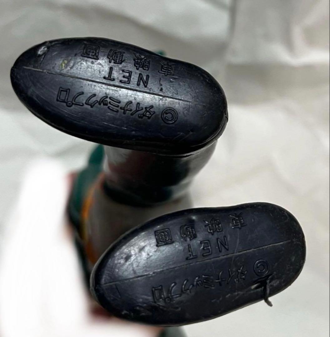 レア　希少！！　旧バンダイ デビルマン 笛付き ソフビ BANDAI 昭和レトロ