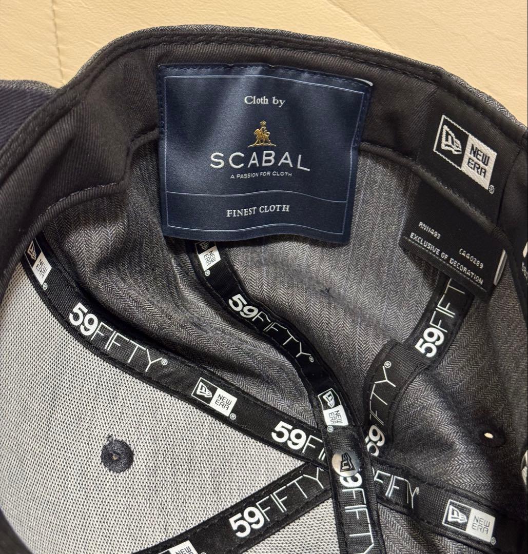 NEW ERA 59FIFTY LA ドジャース SCABAL グレー