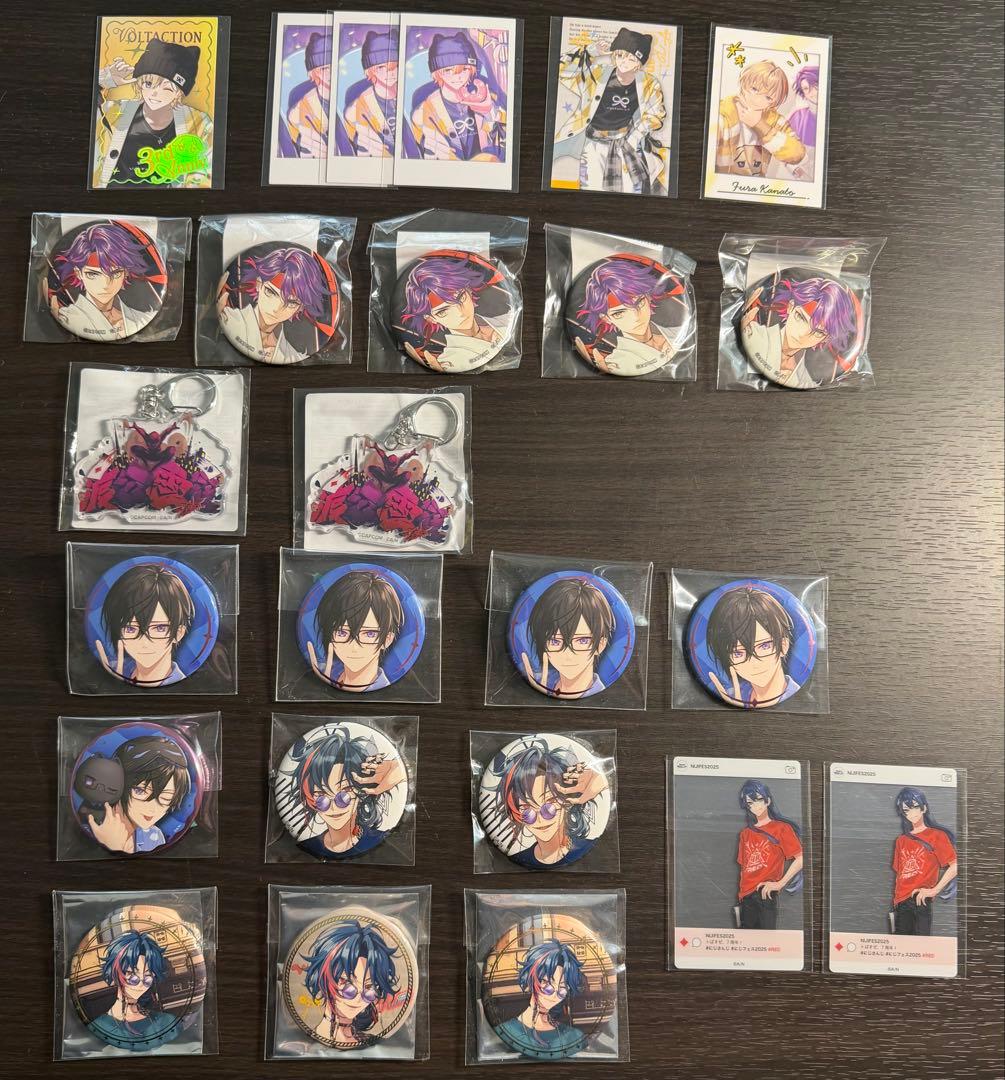 【にじさんじ】ボイスカード ランダムカード 缶バッジ ウエハース【バラ売りOK】