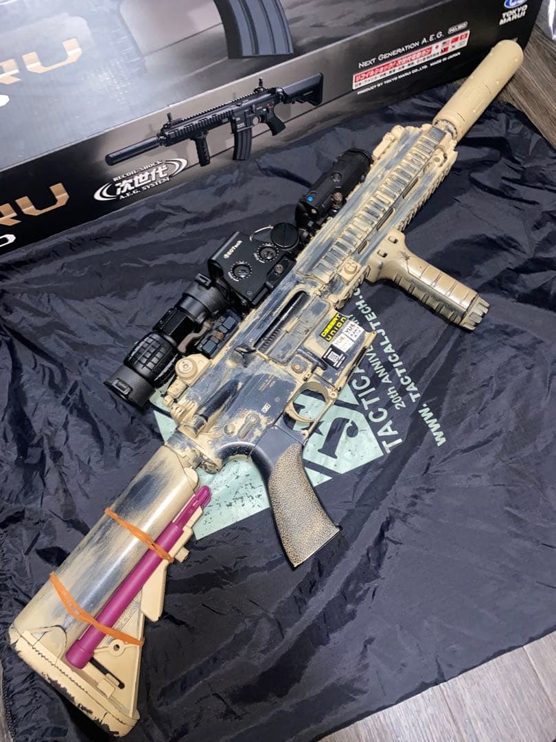 サバゲー 東京マルイ 次世代電動ガン DEVGRU HK416D その他セット