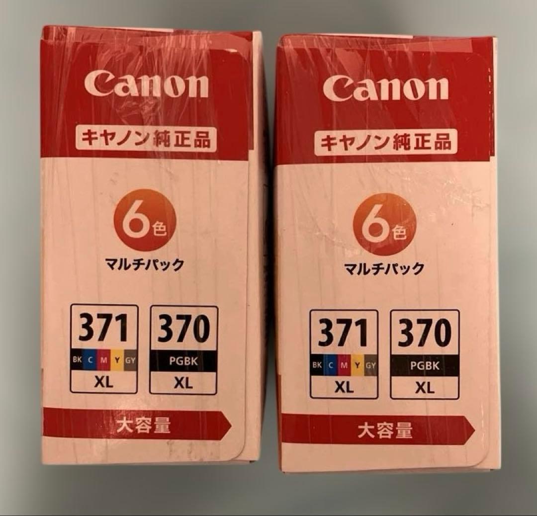 Canon 純正インクカートリッジ色マルチパック 大容量タイプ　2個セット