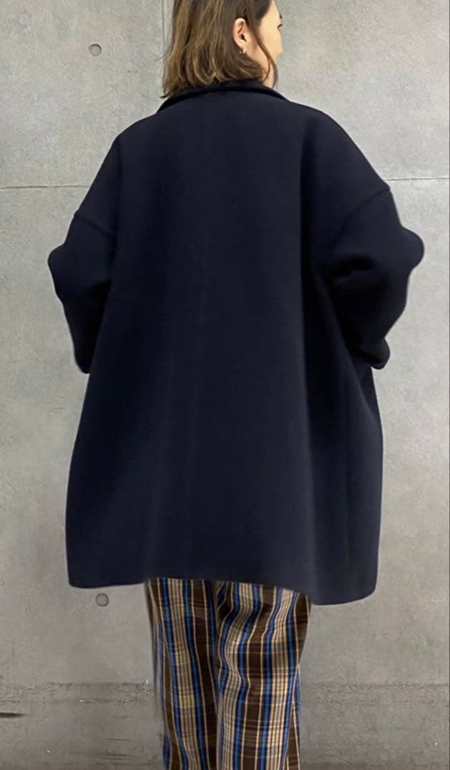 TOMORROWLAND MACPHEE ショートパイルメルトン コート