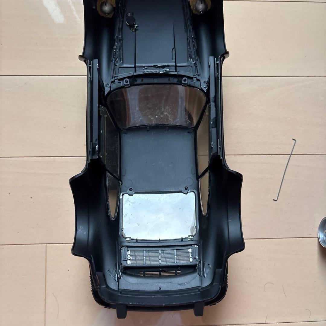 タミヤラジコン　ブラック　ポルシェ934 注意本物では、ありません。ビンテージ