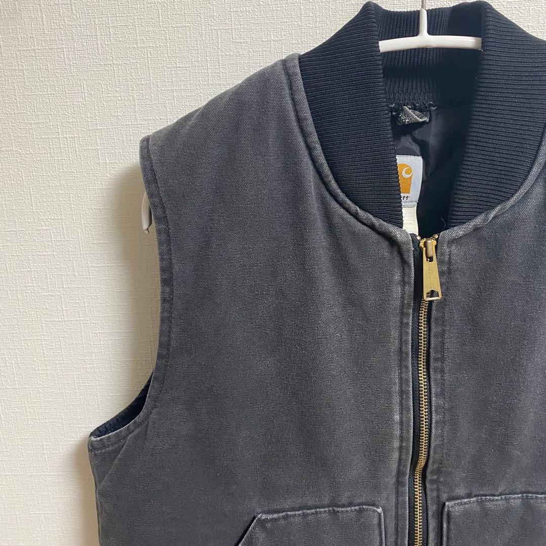 Mサイズ USA製 PTL スミクロ　Carhartt カーハート ダックベスト