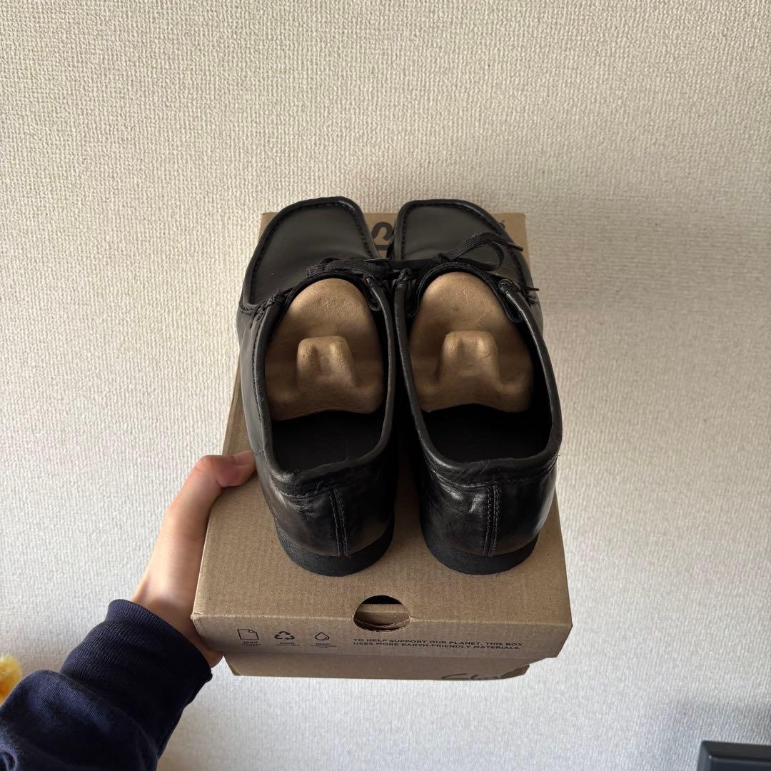 Clarks Wallabee2 クラークス　ワラビー　ブラック　レザー 革