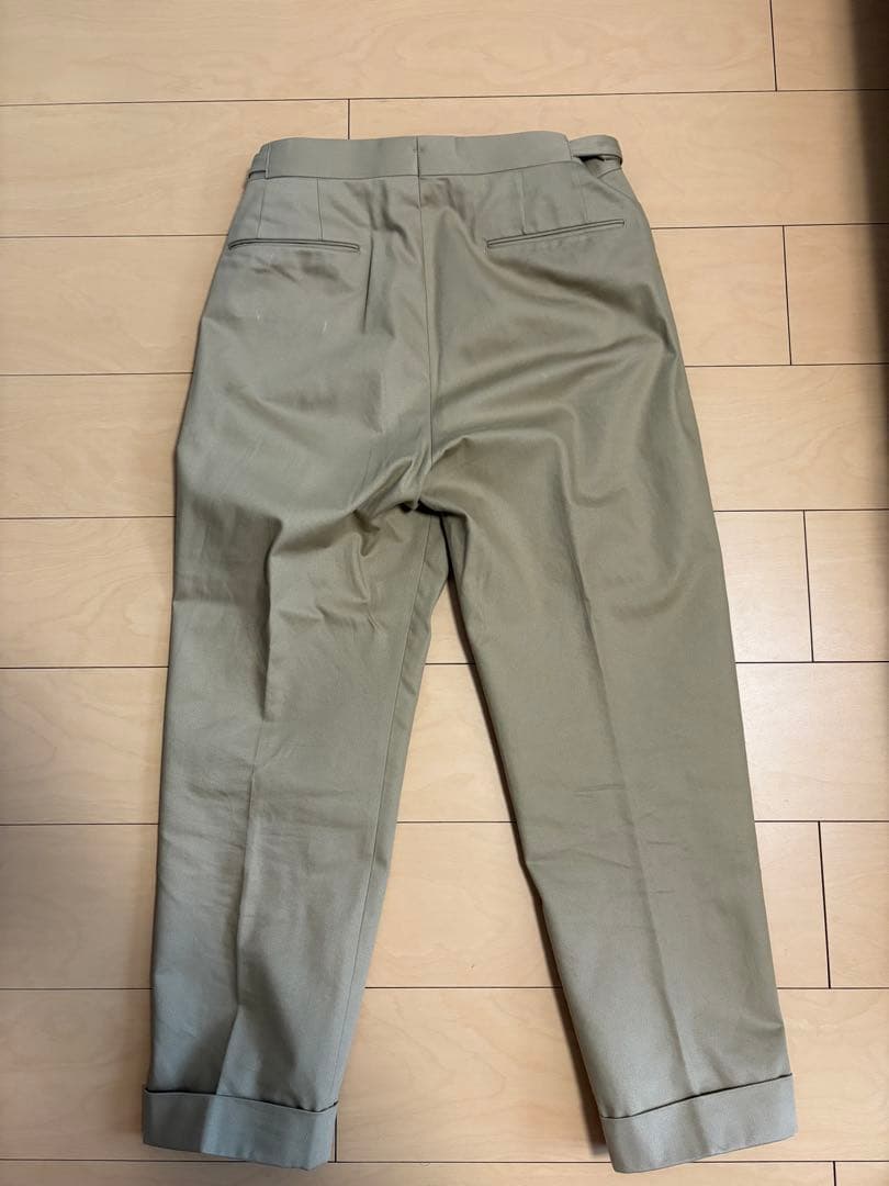 ブリティッシュメイド　BM オフィサーパンツ　ポーツマス　ベージュ