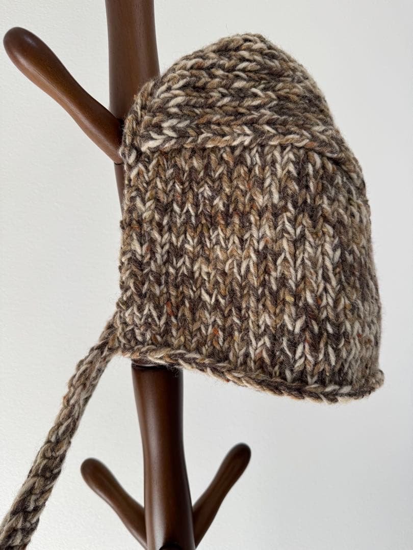 新品 ERiKOKATORi エリコカトリ　ニット帽　ボンネット ビーニー