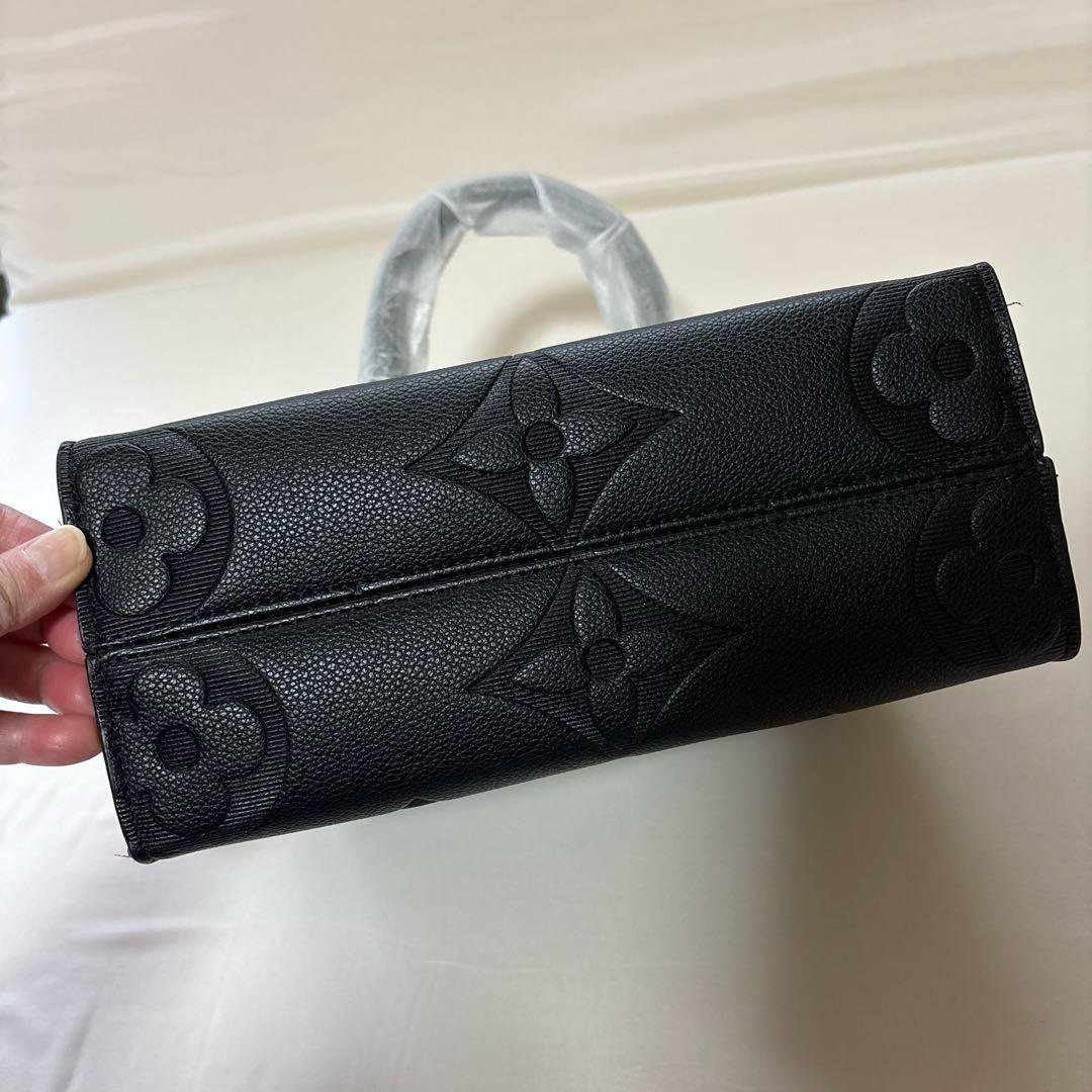 未使用　ノベルティ　ハンドバッグ　ショルダーバッグ　ブラック