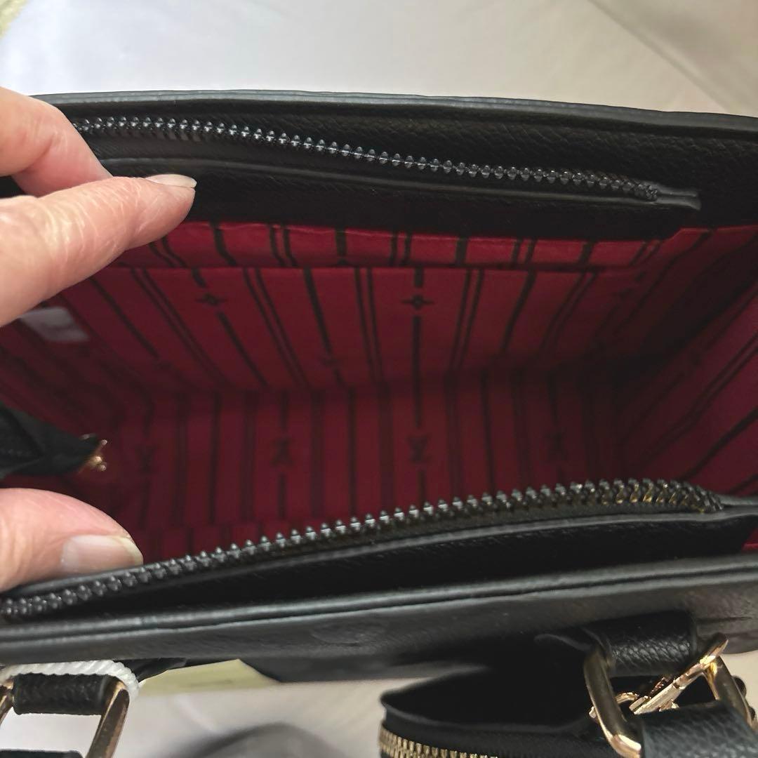 未使用　ノベルティ　ハンドバッグ　ショルダーバッグ　ブラック