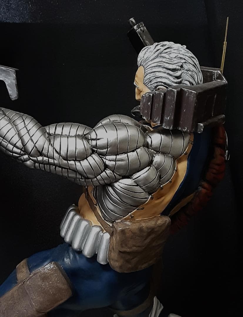 プロ制作　ホライゾン製　X-men　ケーブル　ガレージキット完成品　ソフビ