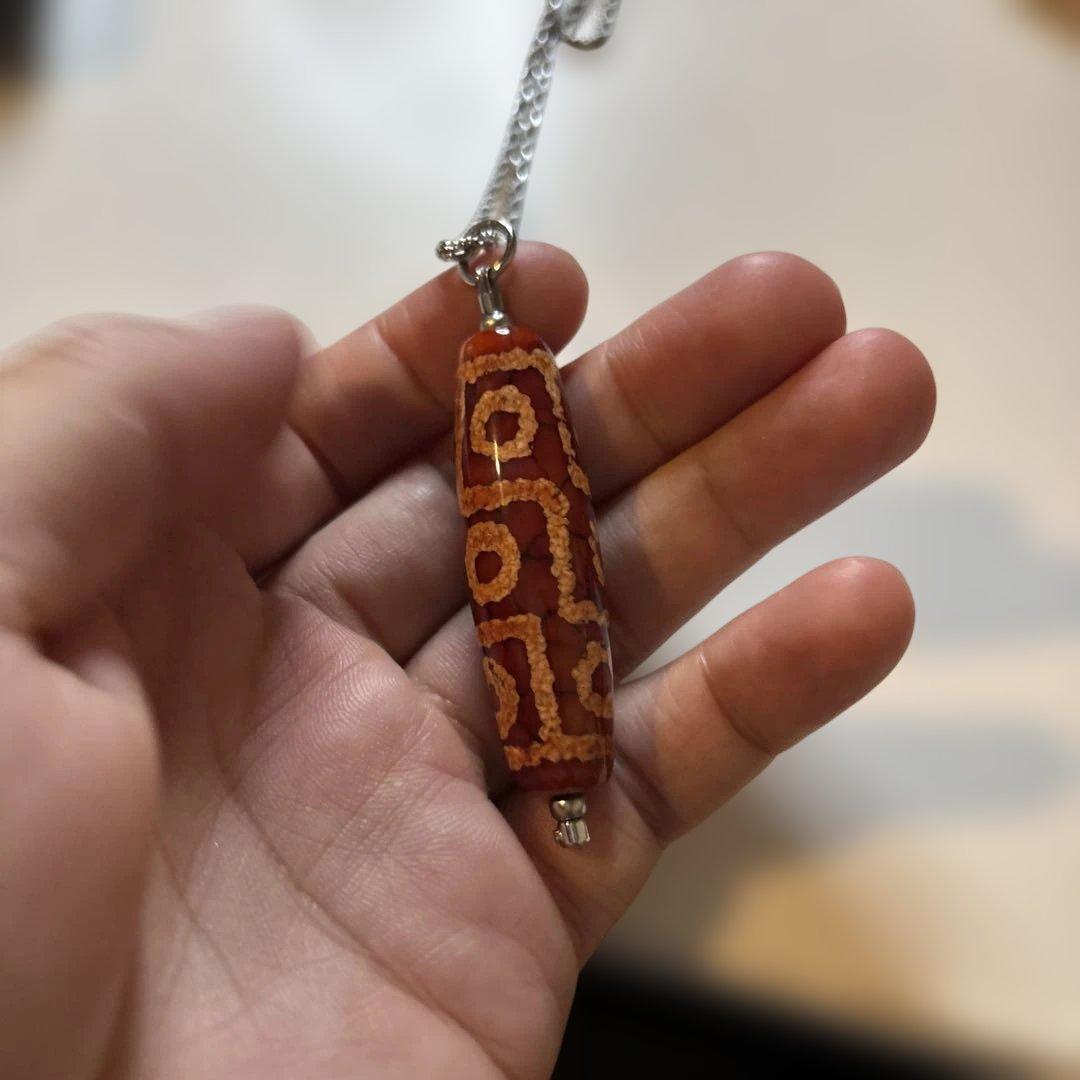 ピッカピカ！すっごいパワー！龍鱗鳳血天珠様！すんごい！めっちゃくちゃおすすめ！