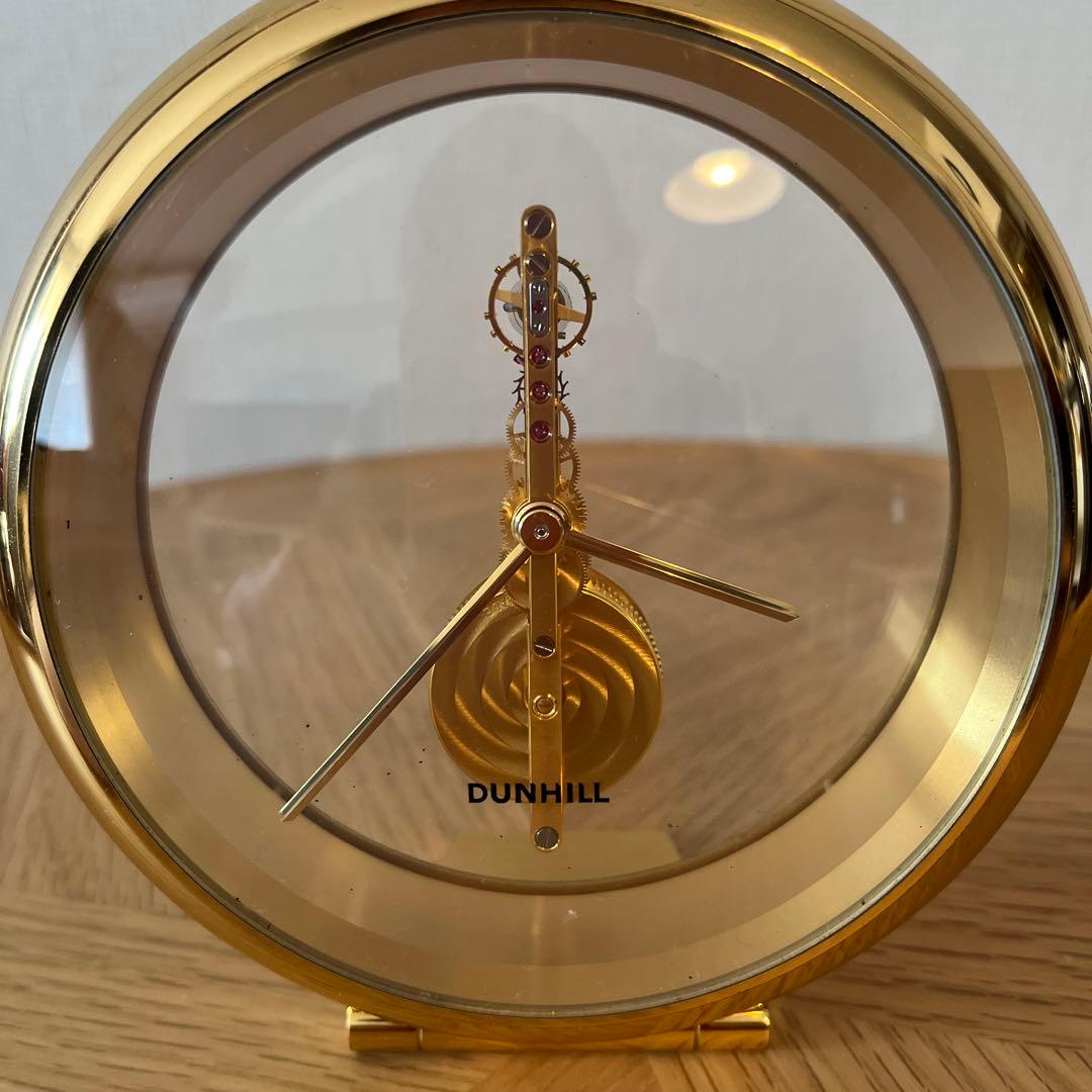 ジャガールクルト 純正スケルトン手巻き置き時計