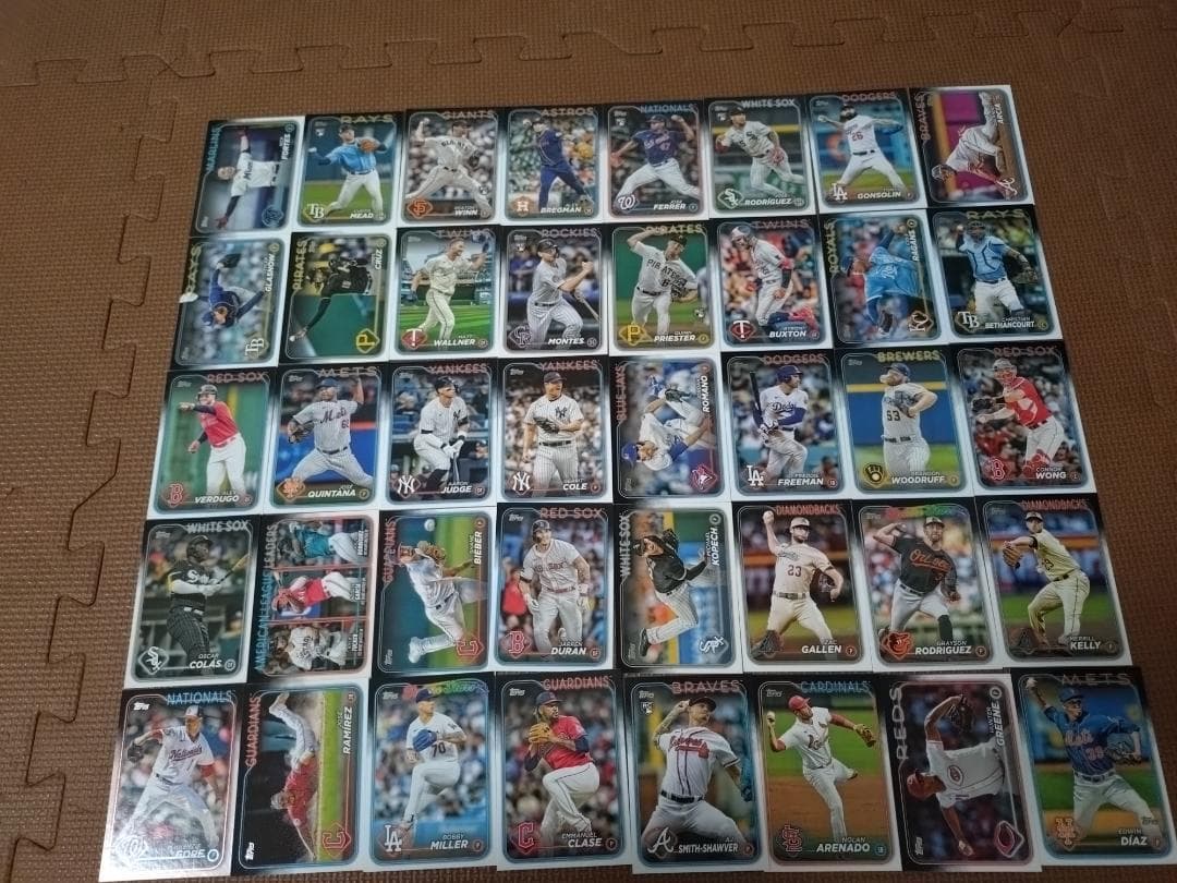 topps MLB 2024series1の350枚セット