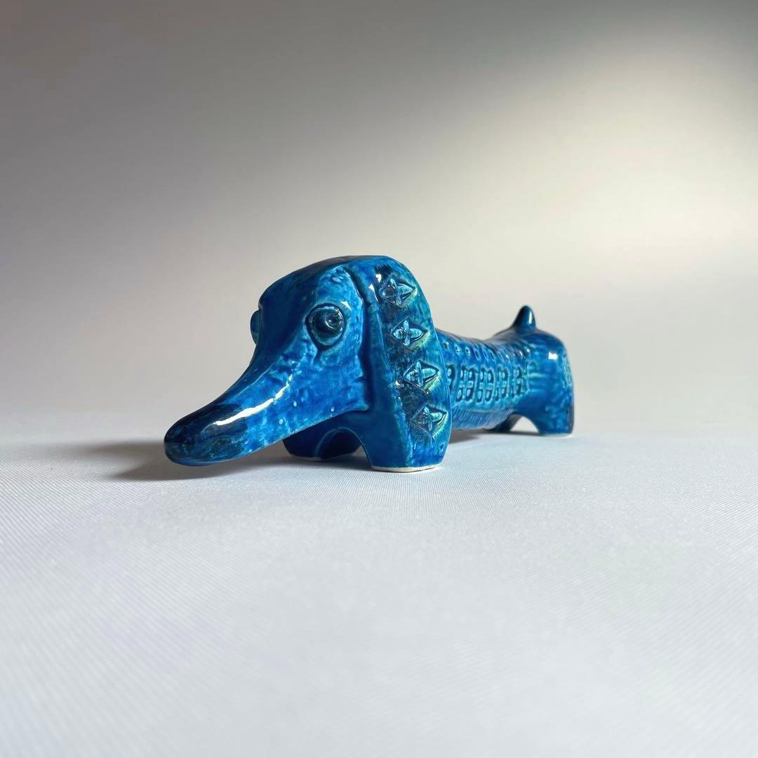 ヴィンテージ ビトッシ リミニブルー ダックスフンド