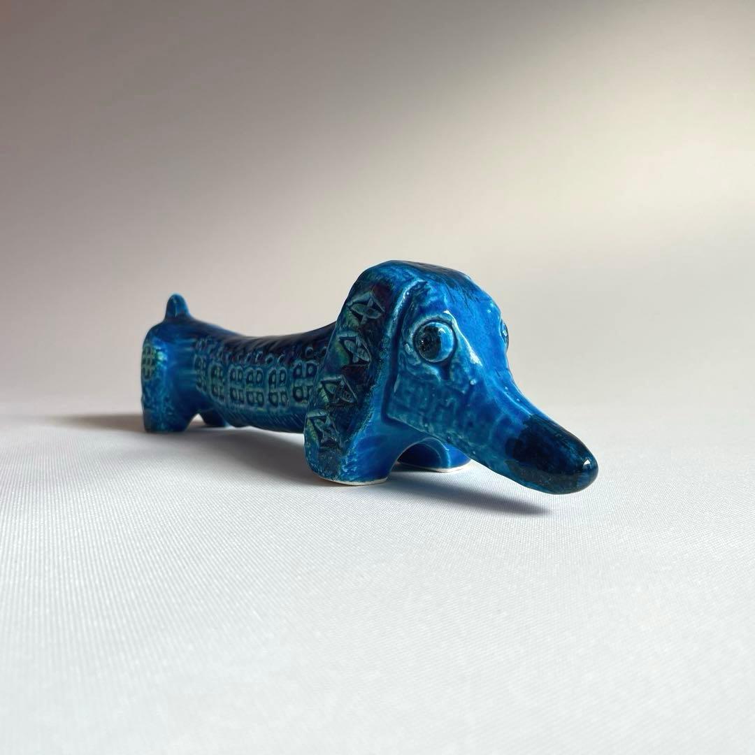 ヴィンテージ ビトッシ リミニブルー ダックスフンド