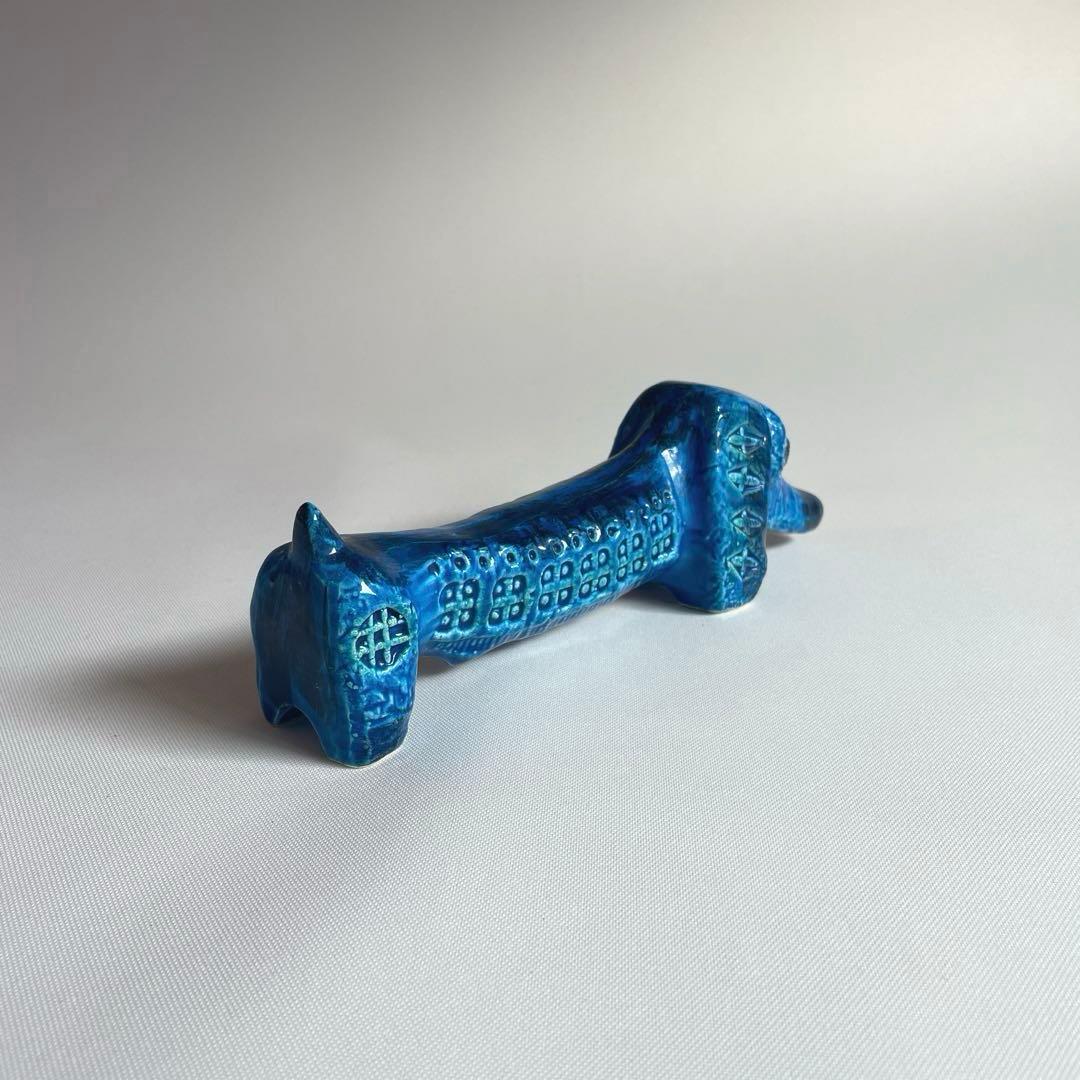 ヴィンテージ ビトッシ リミニブルー ダックスフンド