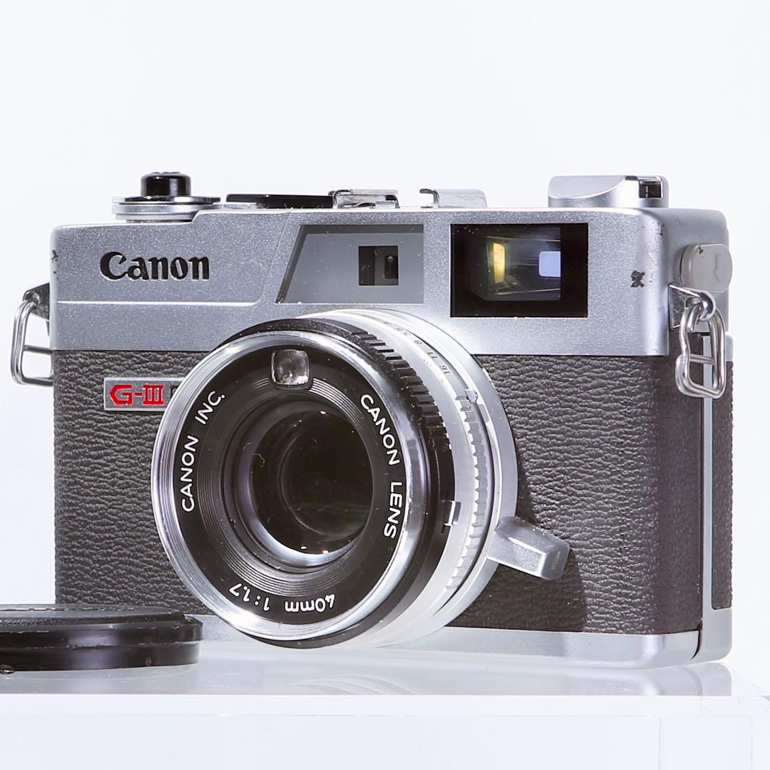 【動作品】Canon Canonet QL17 G-III レンジファインダー①