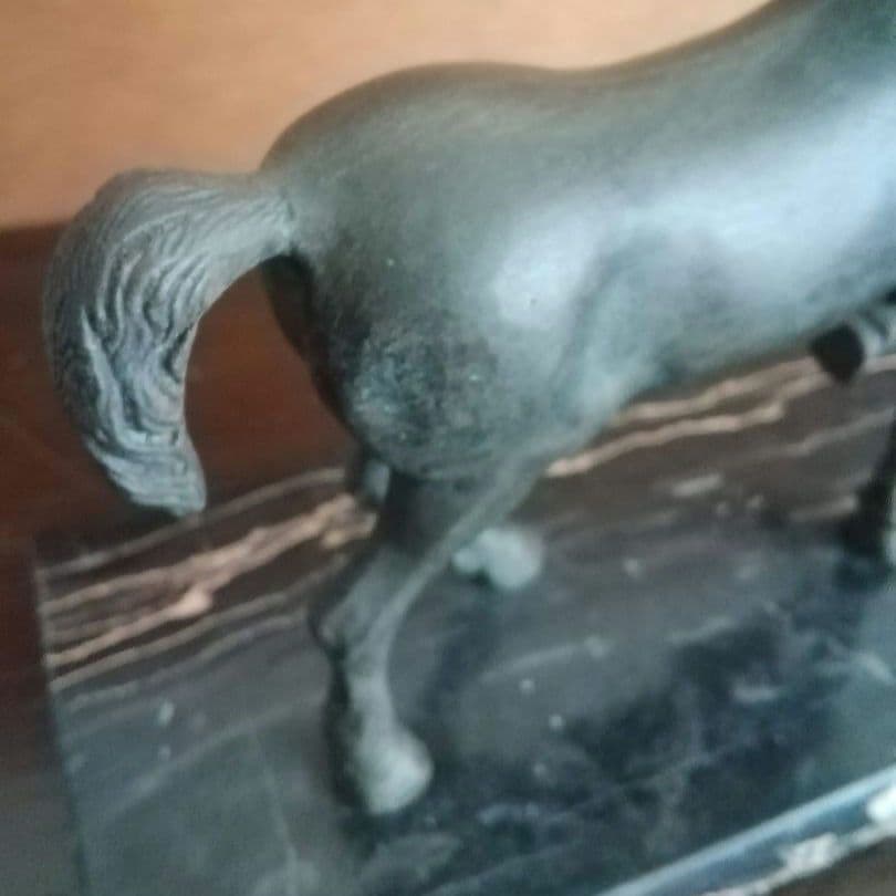 逸品　ヴァレーゼ工房　ブロンズ馬像　鋳造　Valese　イタリア　サンマルコ