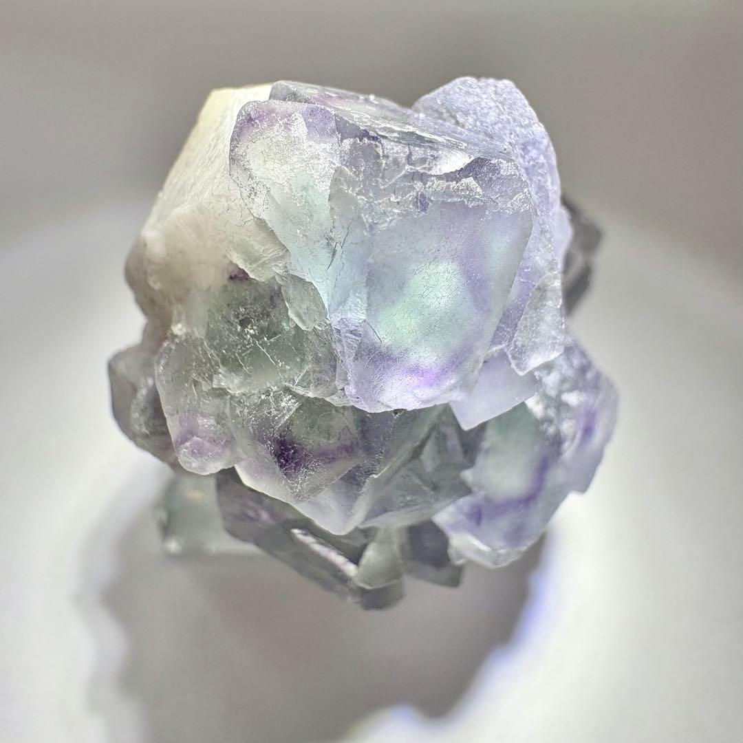 452 中国　内モンゴル産　フローライト&クォーツ