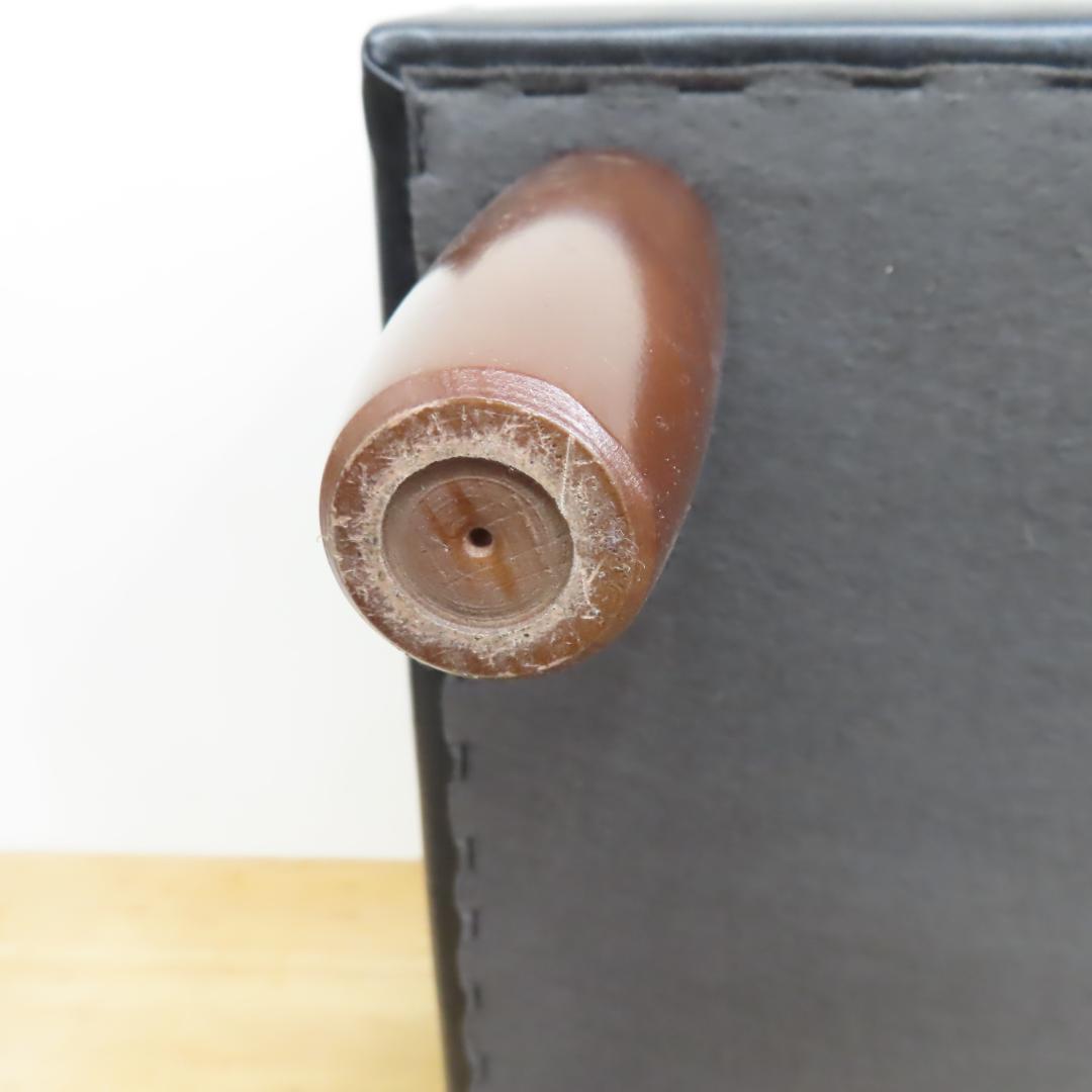 カリモク60 オットマン スツール ブラック