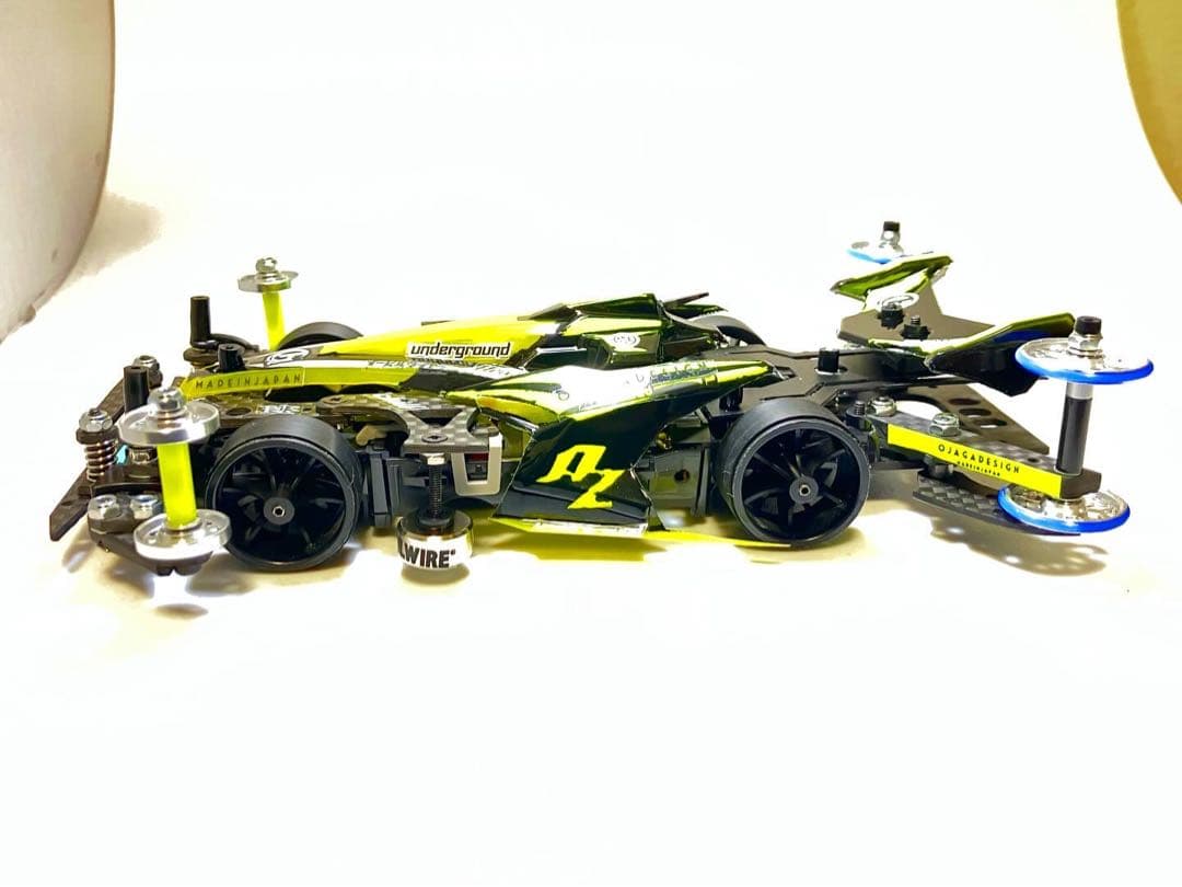 ミニ四駆　完成品　MSフレキ　AVANTE MK.Ⅲ AZURE