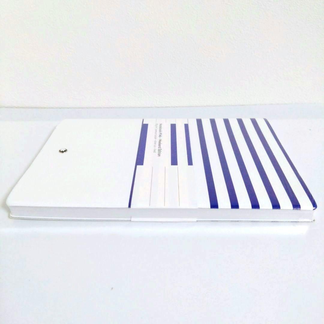 【未開封】モンブラン ノート #146 マリンブルー　ホワイト　ストライプ