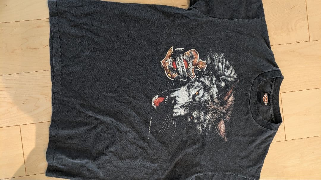 Harley-Davidson 狼 グラフィック Tシャツ