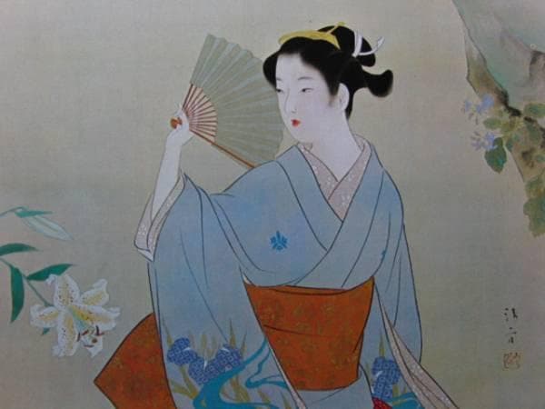 KIYOTAKA KABURAGI、日本の女性、希少な額装用大判画集画