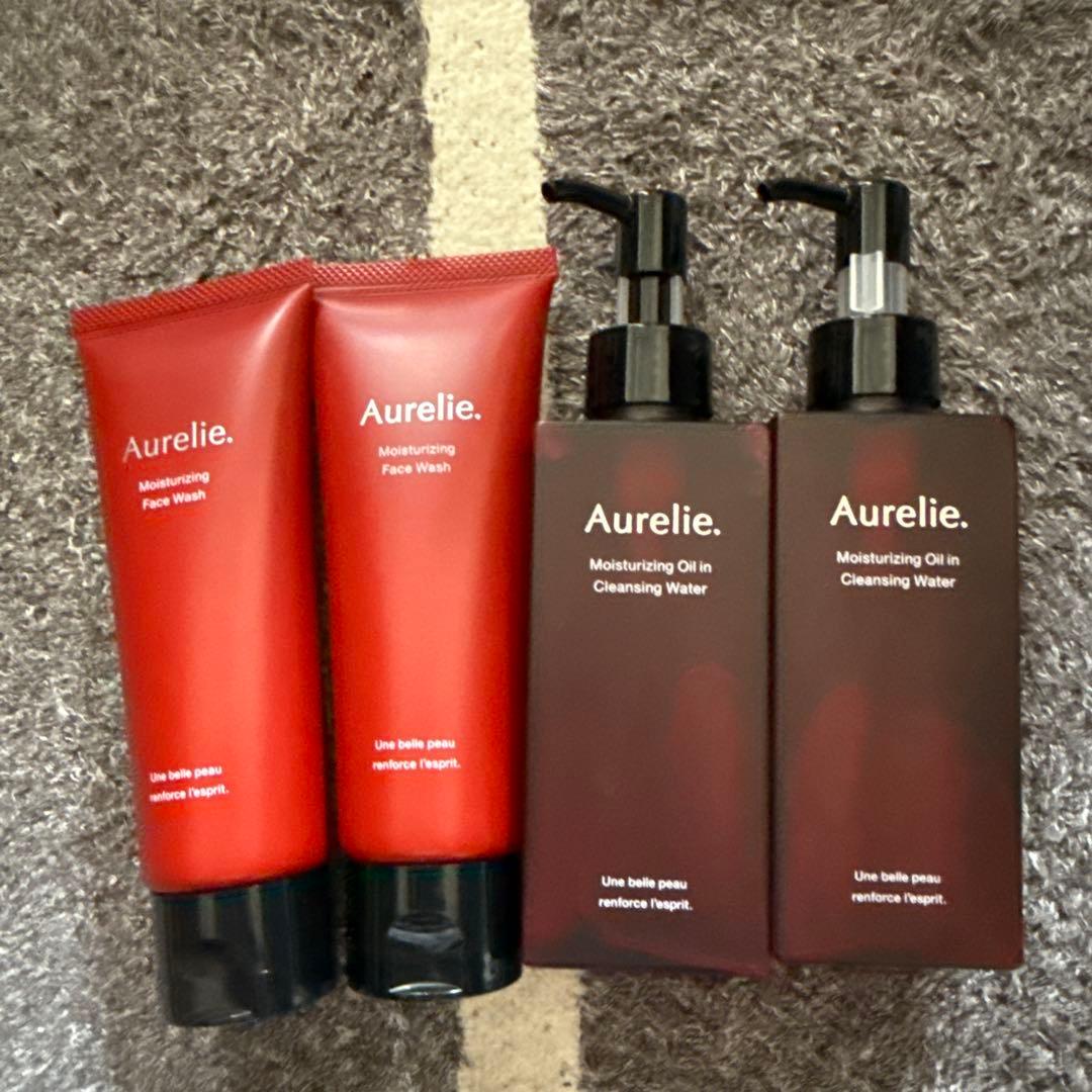 Aurelie. 保湿洗顔料とクレンジングオイルセット