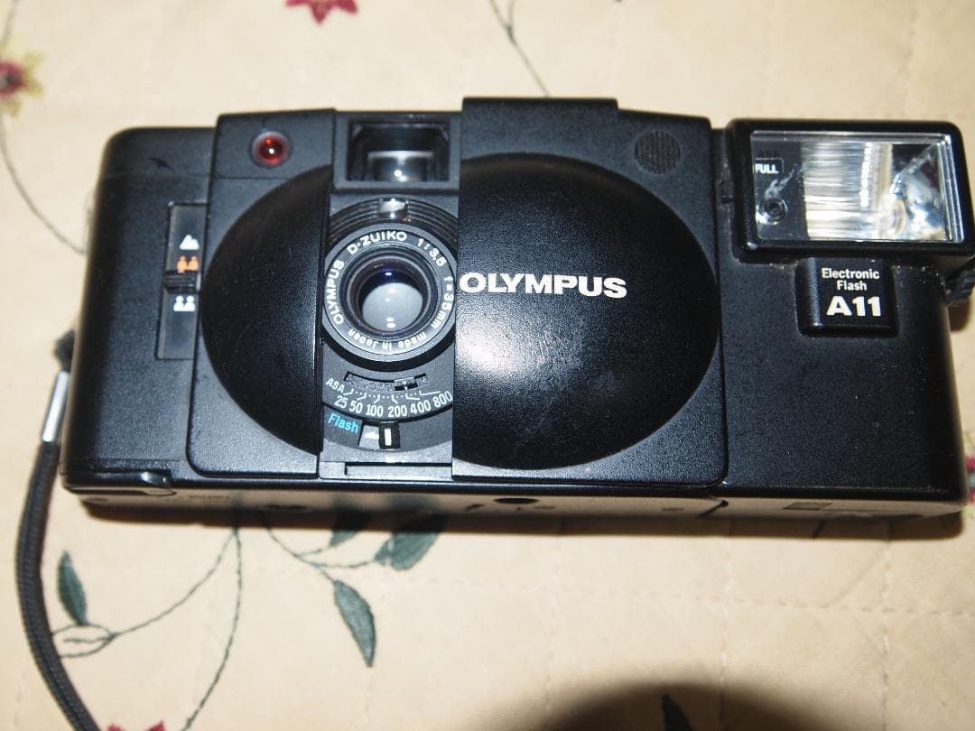 動作、フラッシュOK！OLYMPUS XA2 A11 フィルムカメラ #3829