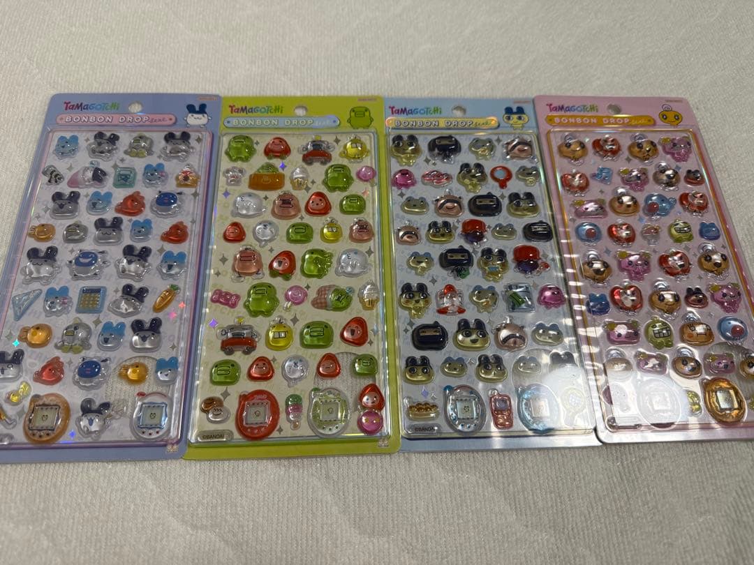 【正規品・新品未開封】ボンボンドロップシール　たまごっち　4種セット