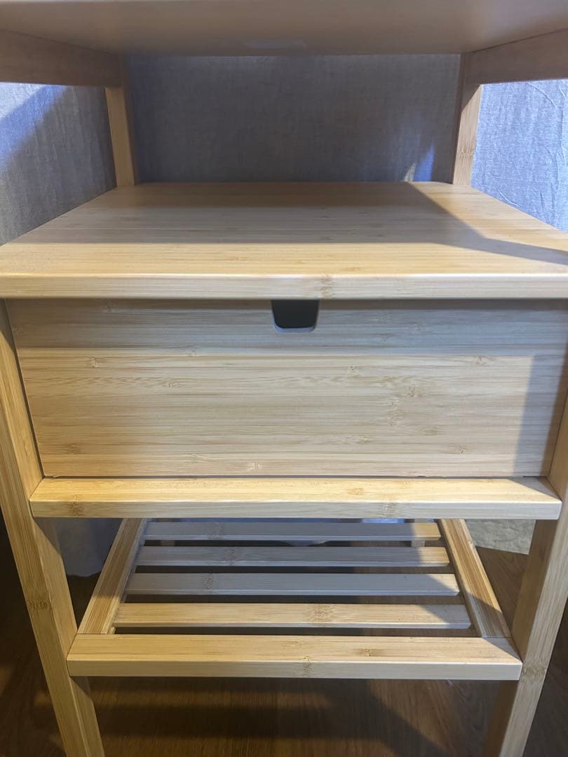 美品IKEA NORDKISA ノールドシーサ サイドテーブル 40x40 cm