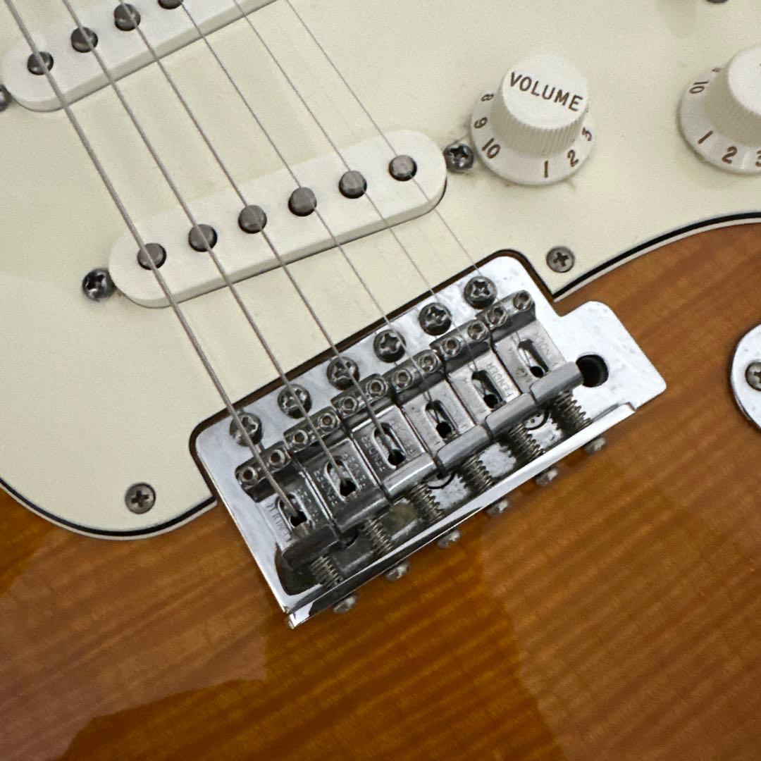 メンテ済み レア Fender Mexco Stratcaster キルトトップ