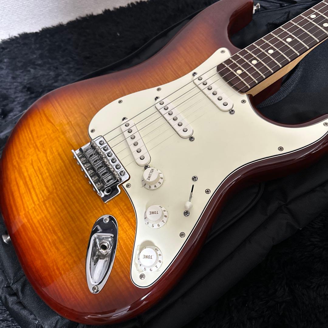 メンテ済み レア Fender Mexco Stratcaster キルトトップ