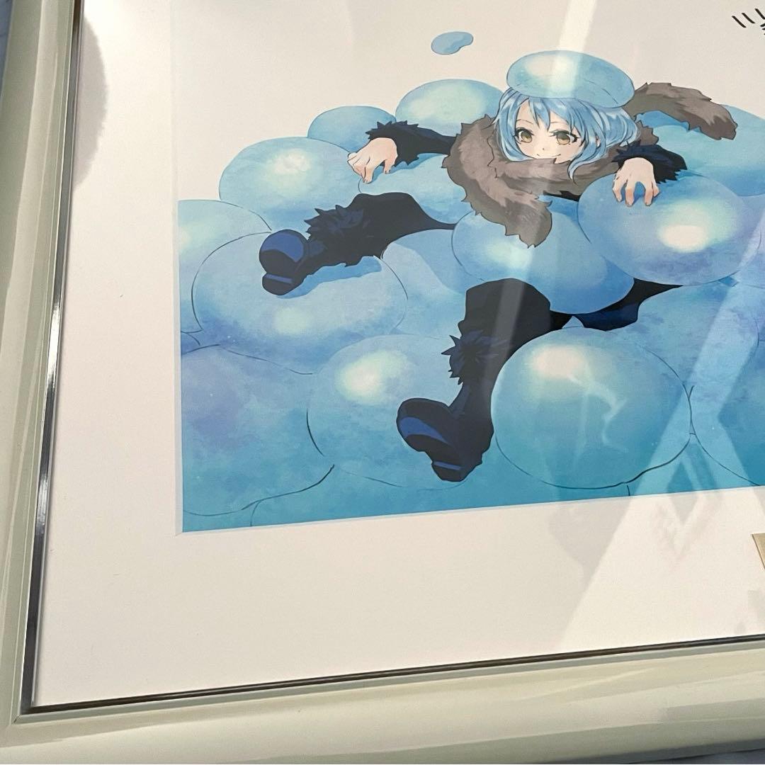 転生したらスライムだった件　転スラ　川上泰樹　直筆サイン入り額装アート　リムル