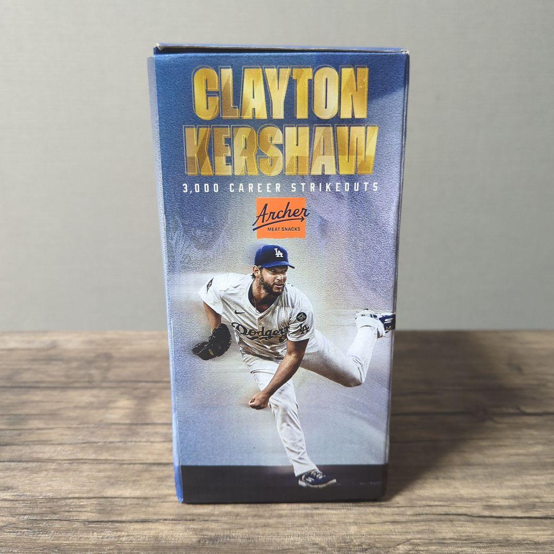 カーショー　3000奪三振　ボブルヘッド　ドジャース　来場者限定　スタジアム配布