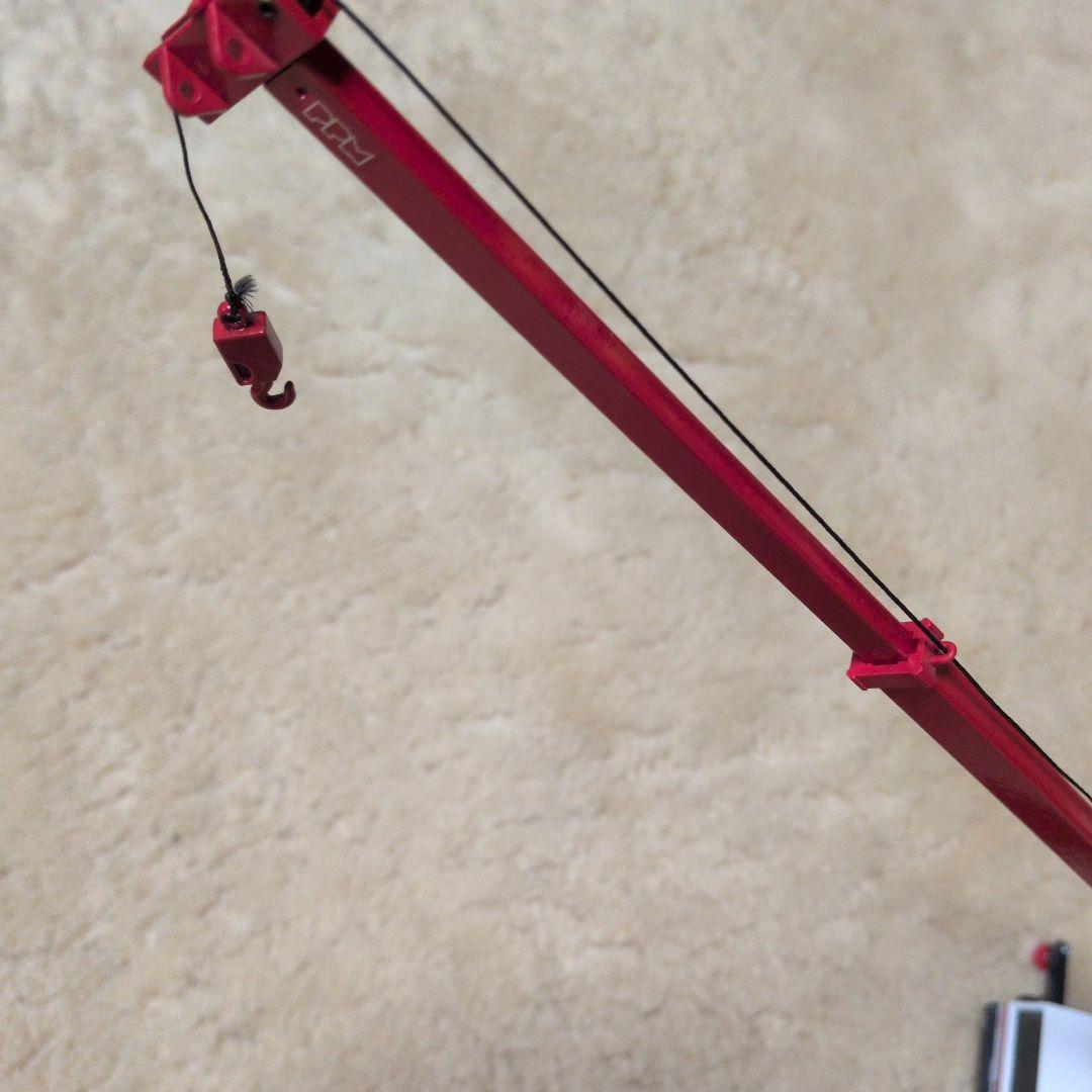 【値下げ】530 ATT 赤いクレーン付きミニカー