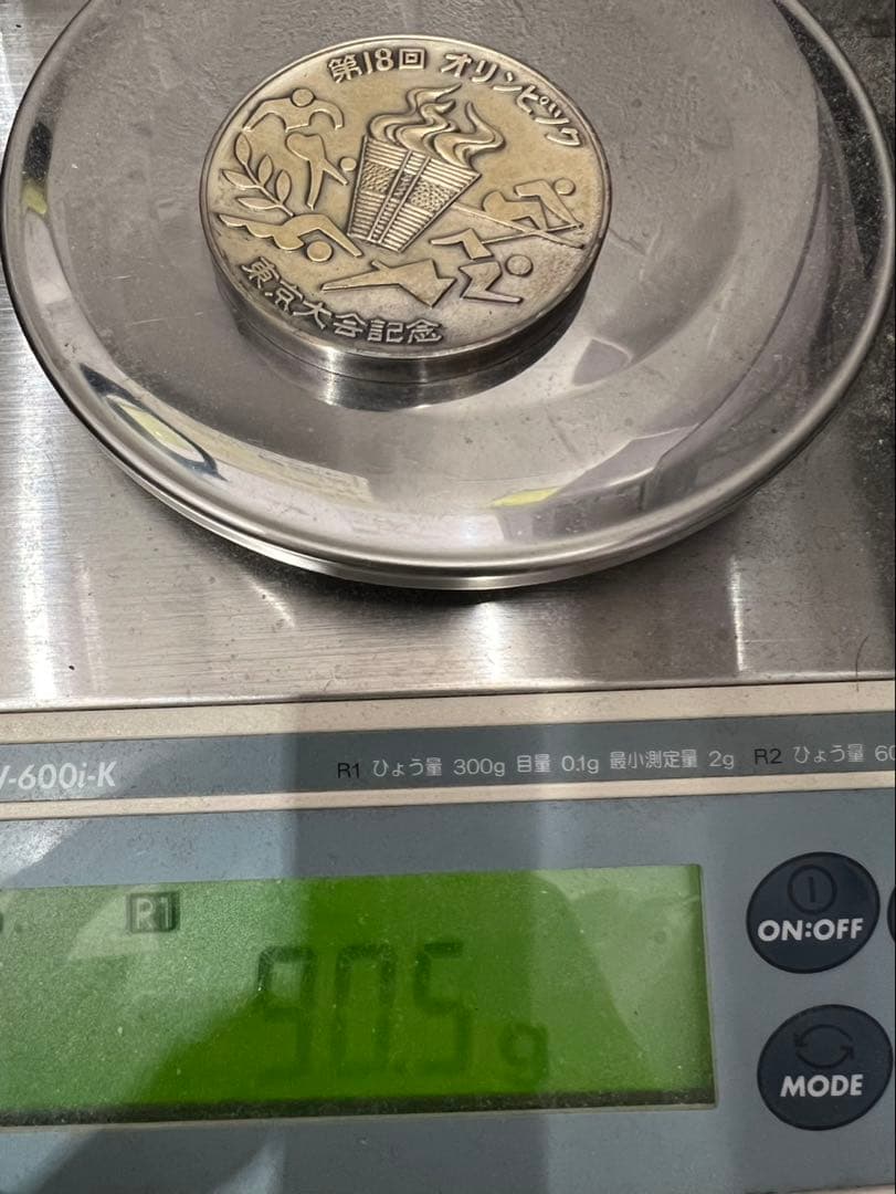 銀貨 シルバー　1964年 東京オリンピック 警視庁 記念メダル 銀　希少