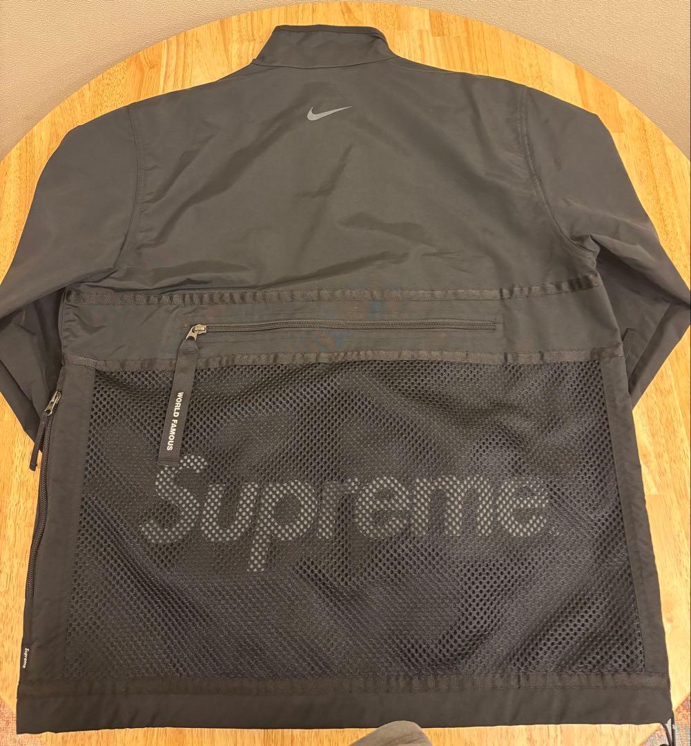 Nike Supreme メッシュバックジャケット M ブラック