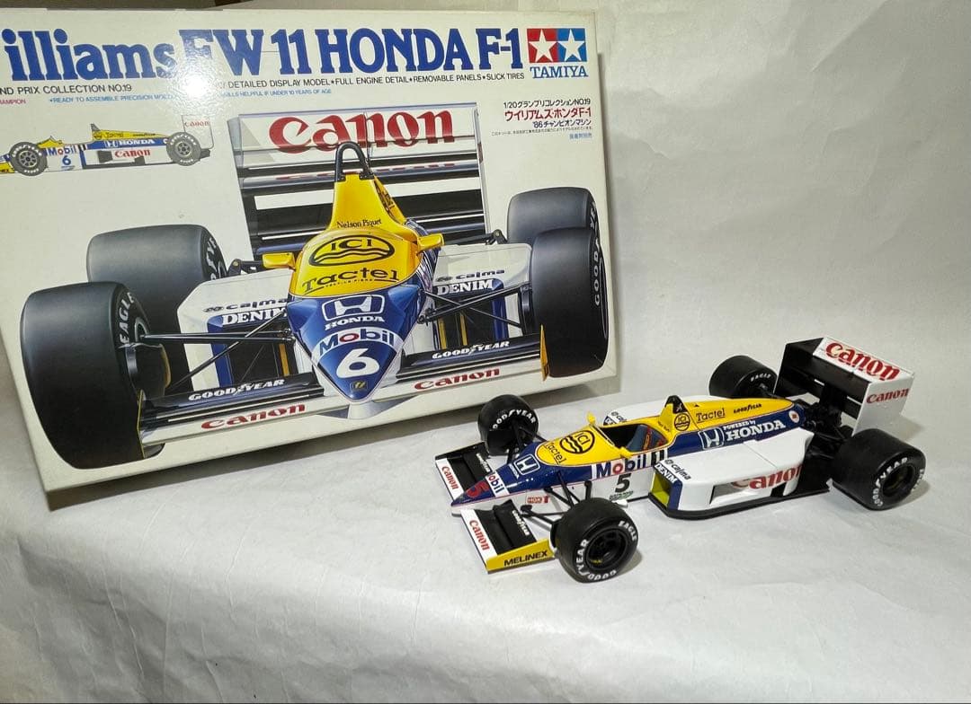 1/20 ウィリアムズFW11 F-1 ’86チャンピオンマシン [完成品]