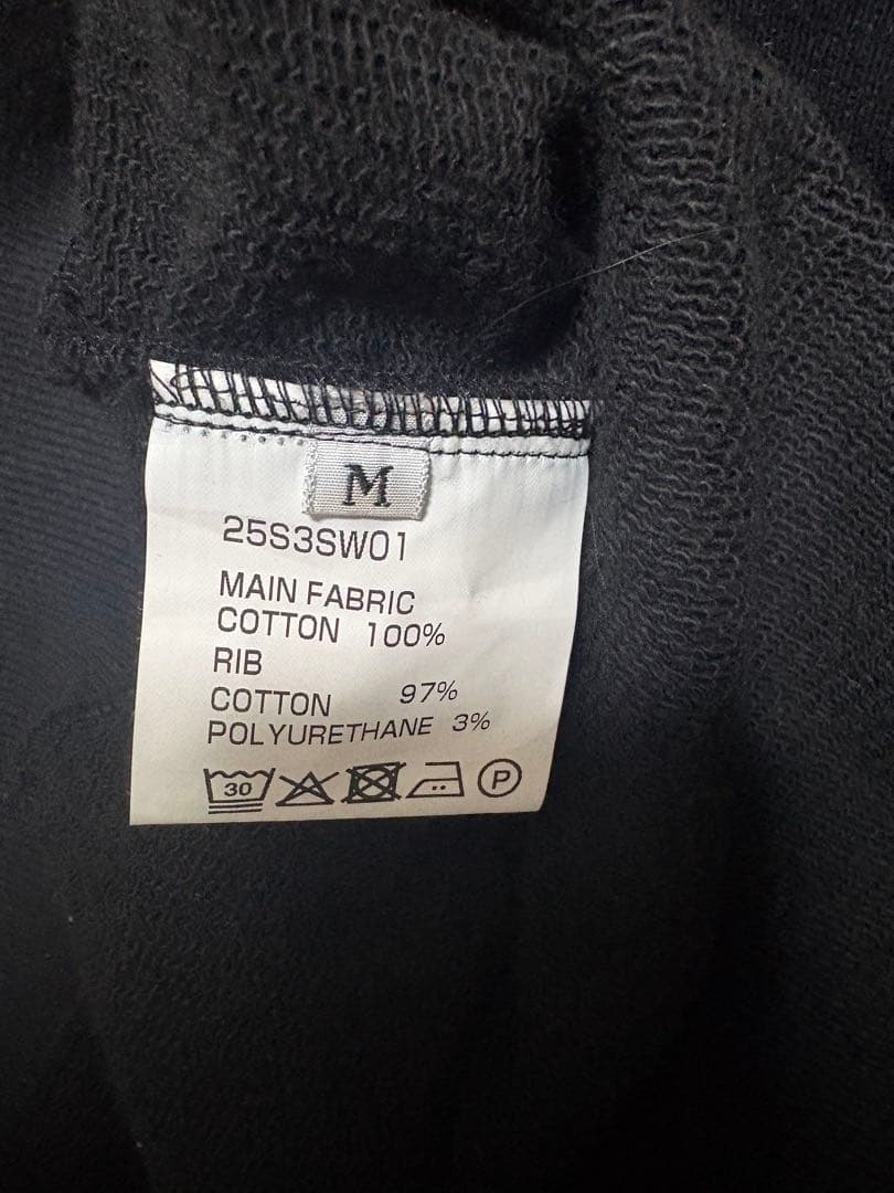 BIO wear MONSTER ZIP HOODIE【BLK】 Mサイズ