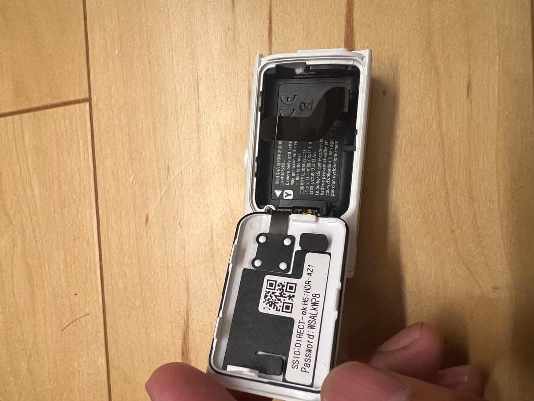 SONY HDR-AZ1 RM-LVR2V Wi-Fi 防水カメラ