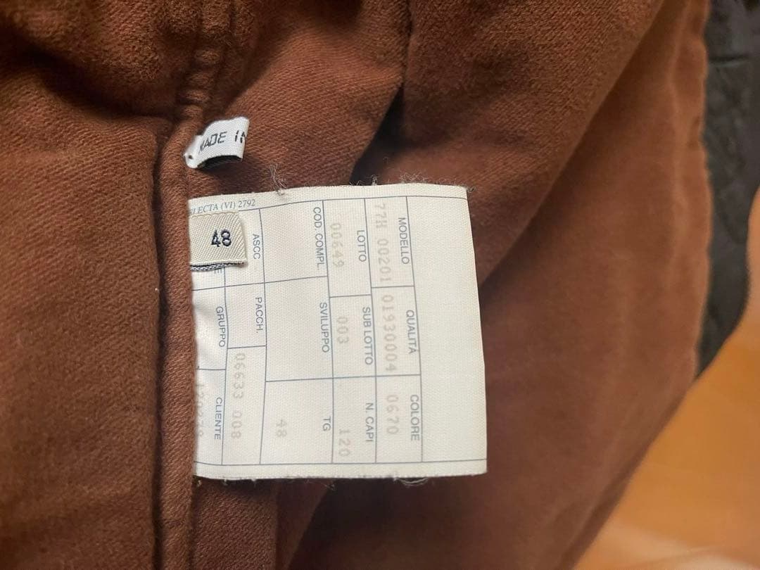 【48】Emporio ARMNI ライダースジャケット